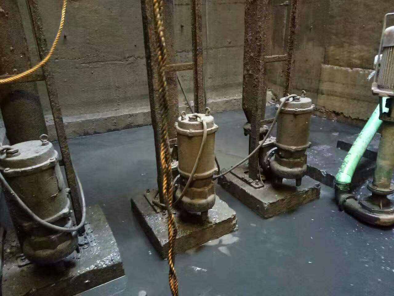 阳明污水池清理